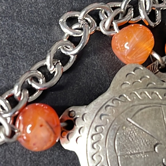 1970s Vintage Hmong Tribal Silver Charm Necklace - Picture 11 of 17